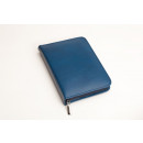 Homöopathische Taschenapotheke Klassik 64 Schlaufen Leder blau mit Braungläsern (UV-Schutz)