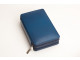 Homöopathische Taschenapotheke Klassik 136 Schlaufen Leder blau ohne Gläser
