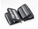 Homöopathische Taschenapotheke Klassik 204 Schlaufen Leder schwarz mit Braungläsern (UV-Schutz)