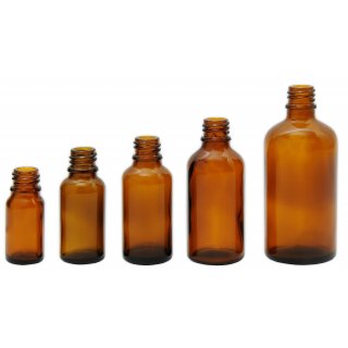 10ml Medizinflaschen braun, 10 Stück, UV Schutz