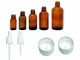 100 Stück 10ml Apothekerflaschen mit Pipetten, UV-Schutz Braunglas